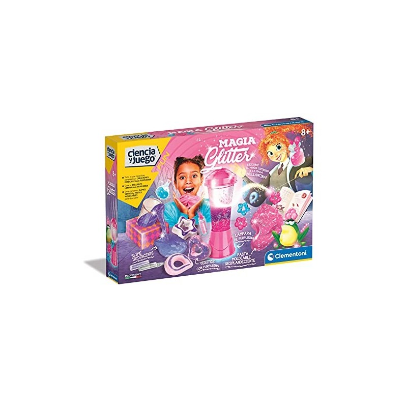 Clementoni - Magia Glitter, juego de...