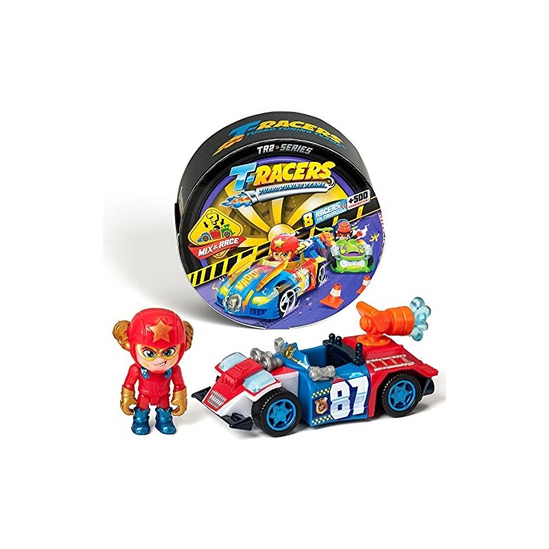 T-RACERS serie 2  Coche y piloto...