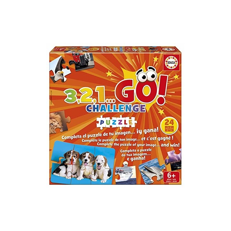 Educa - 3,2,1... GO Challenge Puzzle,...