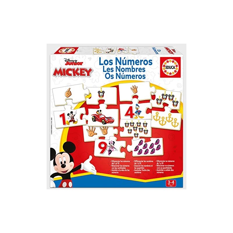 Educa - Los Números con Mickey, Juego...