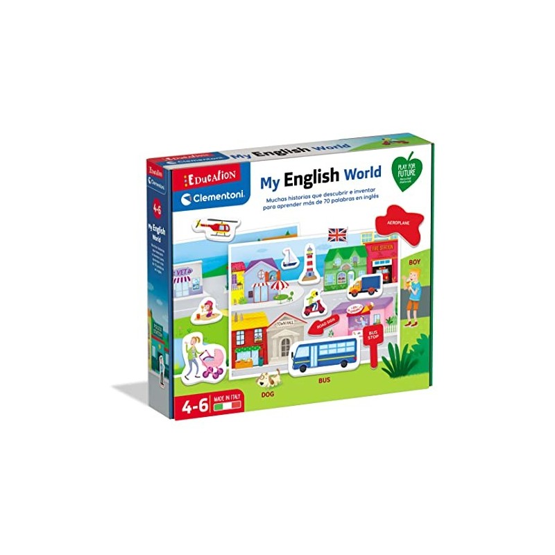 Clementoni- My English World, Juego...