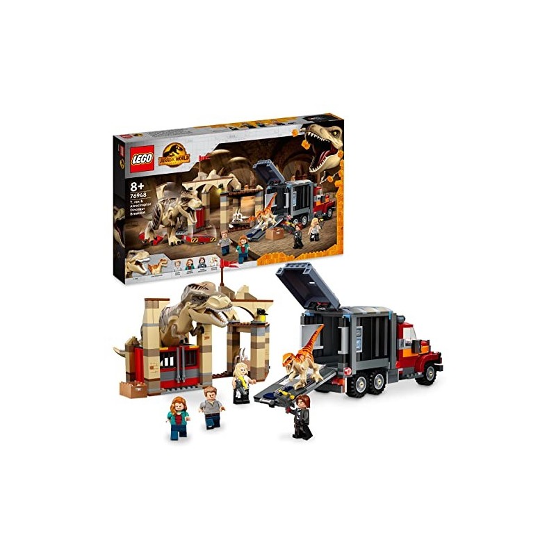 LEGO 76948 Jurassic World Fuga de los...