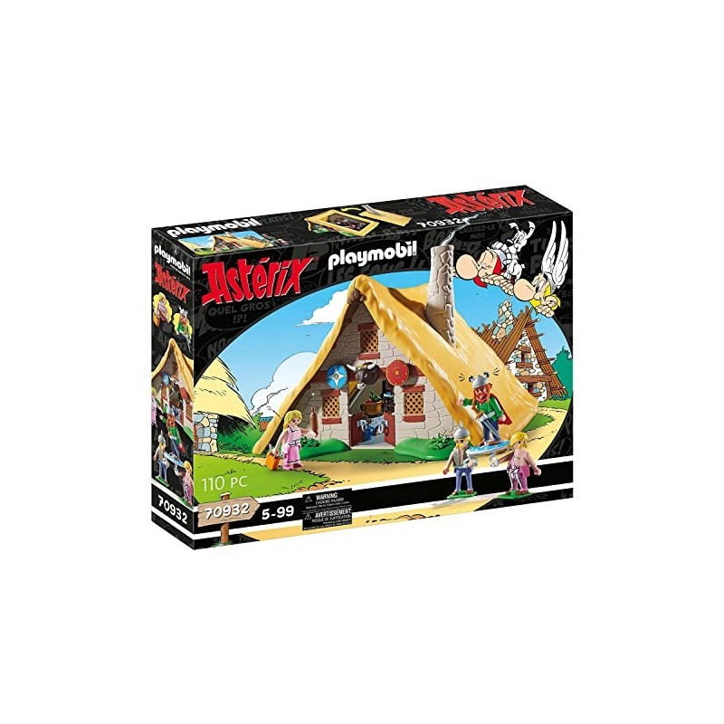 PLAYMOBIL Asterix 70932 Cabaña de...