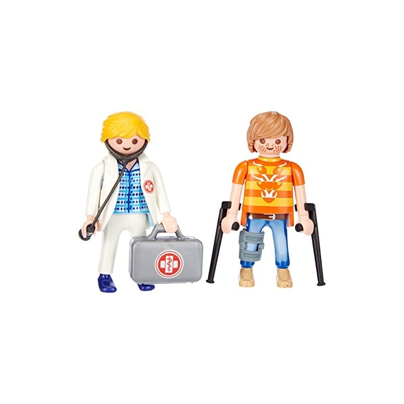 PLAYMOBIL- Duo Pack Duopack Doctora y...