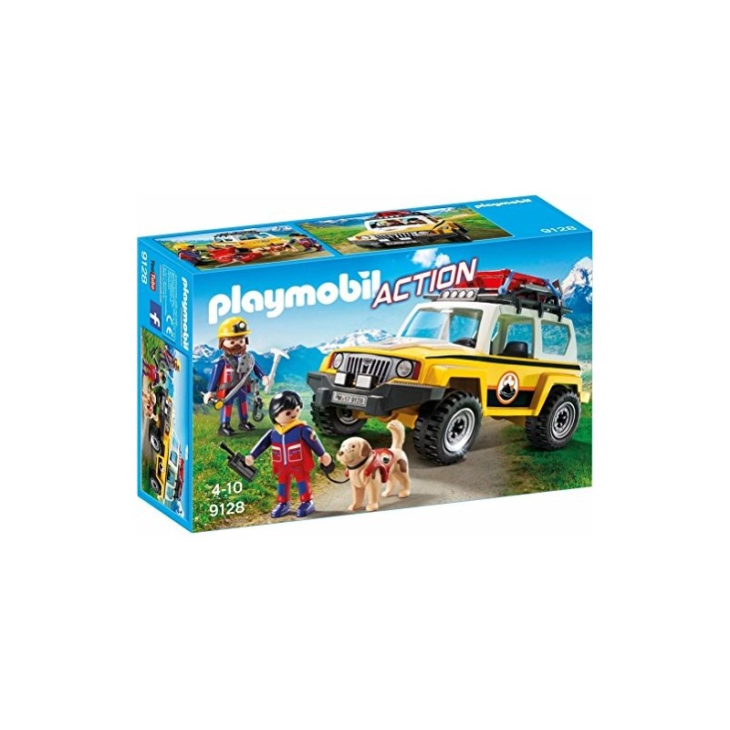 Playmobil- Vehículo de Rescate de...