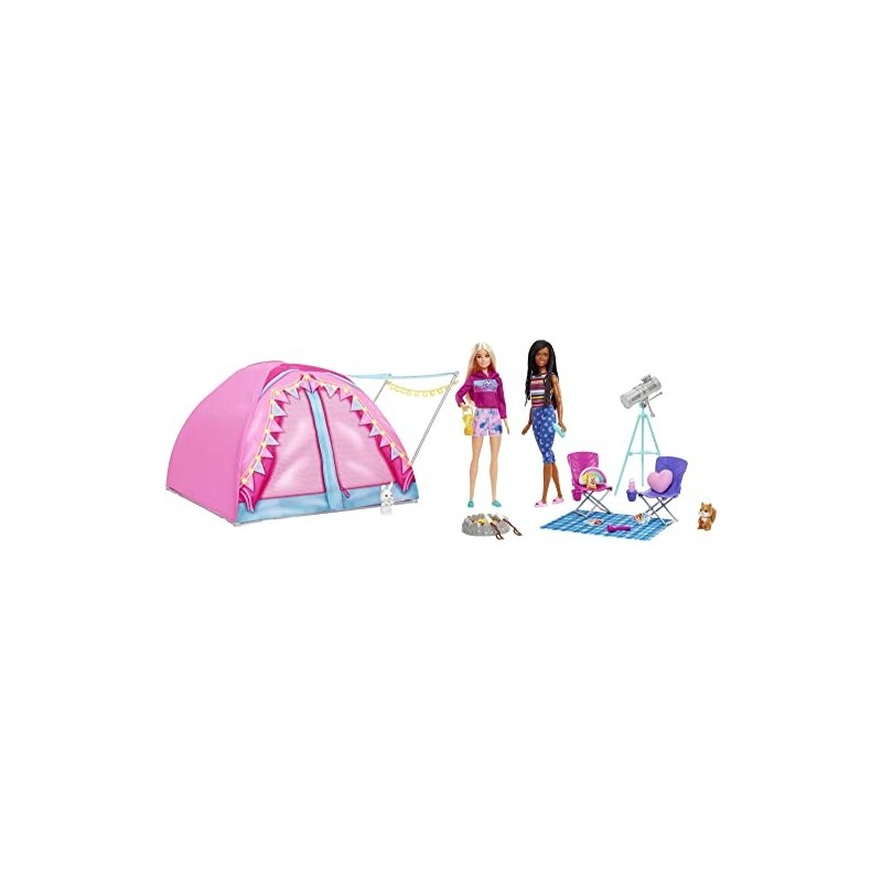 Conjunto de acampada Barbie It Takes...