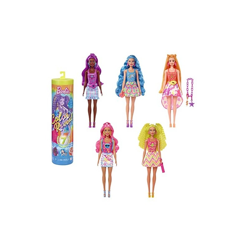 Barbie Color Reveal Serie Neon...