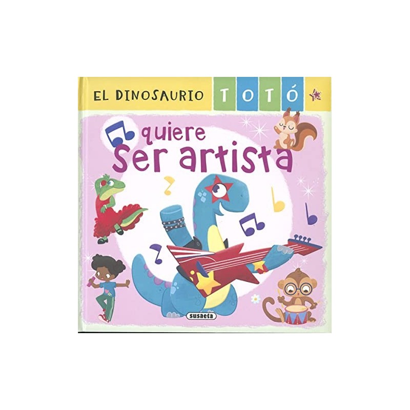 El dinosaurio Totó quiere ser artista