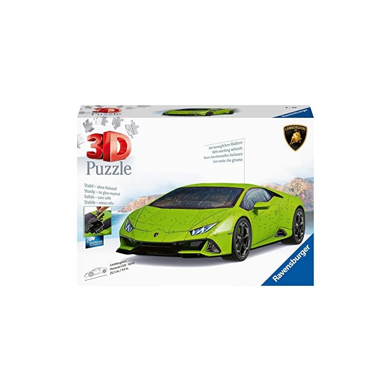 Ravensburger - Puzzle 3D, Lamborghini...