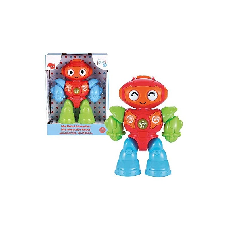 infunbebe- Mini Robot con Luces Y...