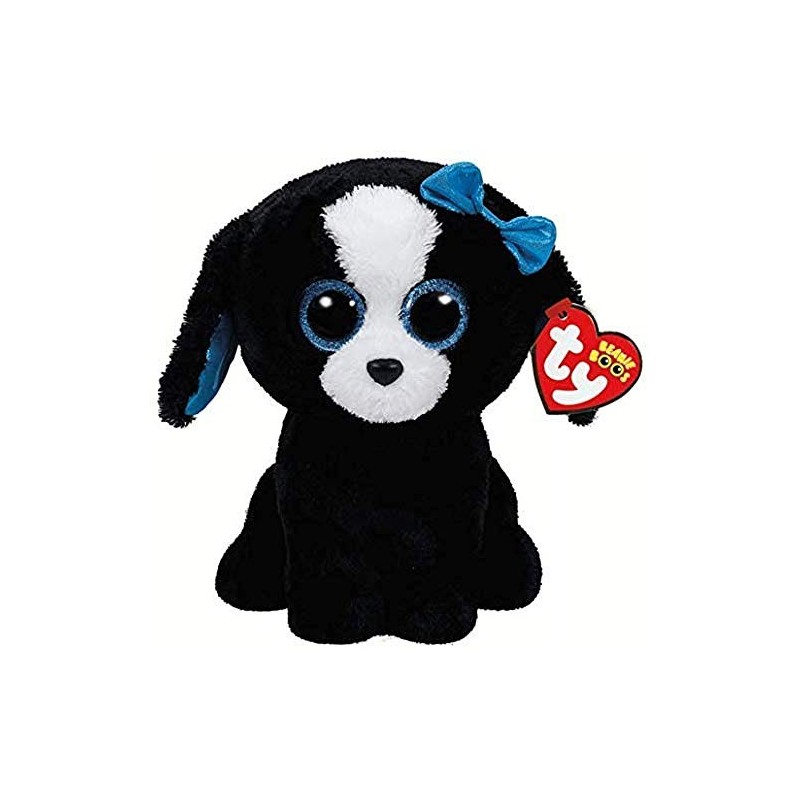 TY- Peluche, juguete, Color negro, 23...