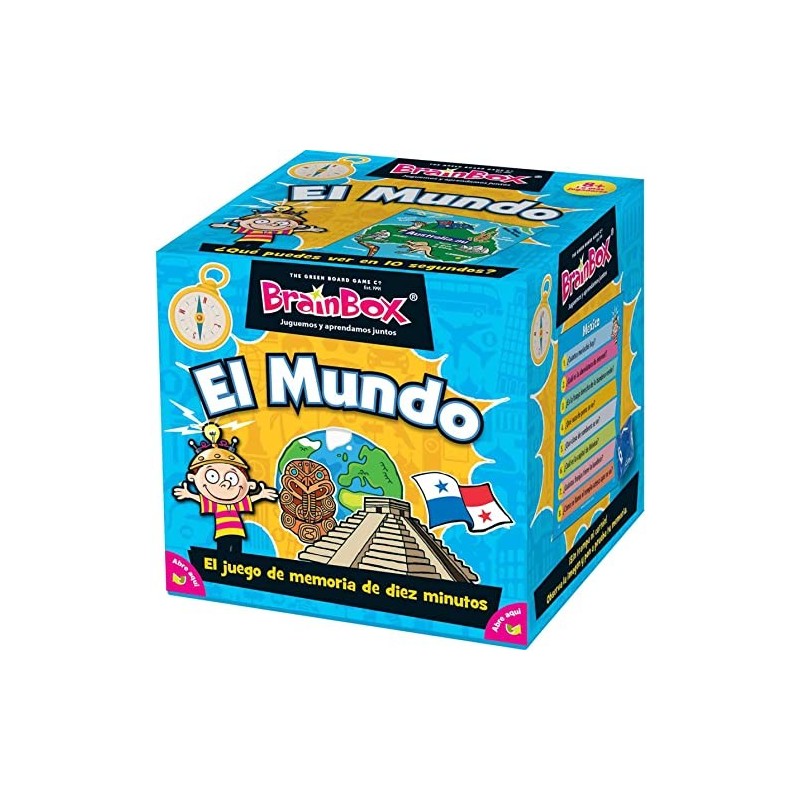 Asmodee BrainBox El Mundo - Juego de...