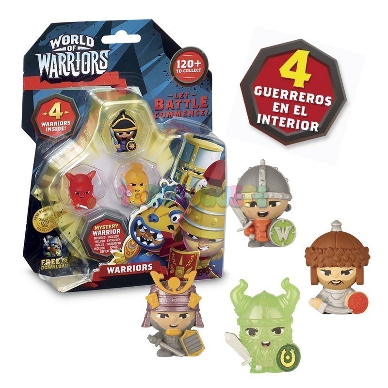 4 FIGURAS WORD OF WARRIORS (Giochi...