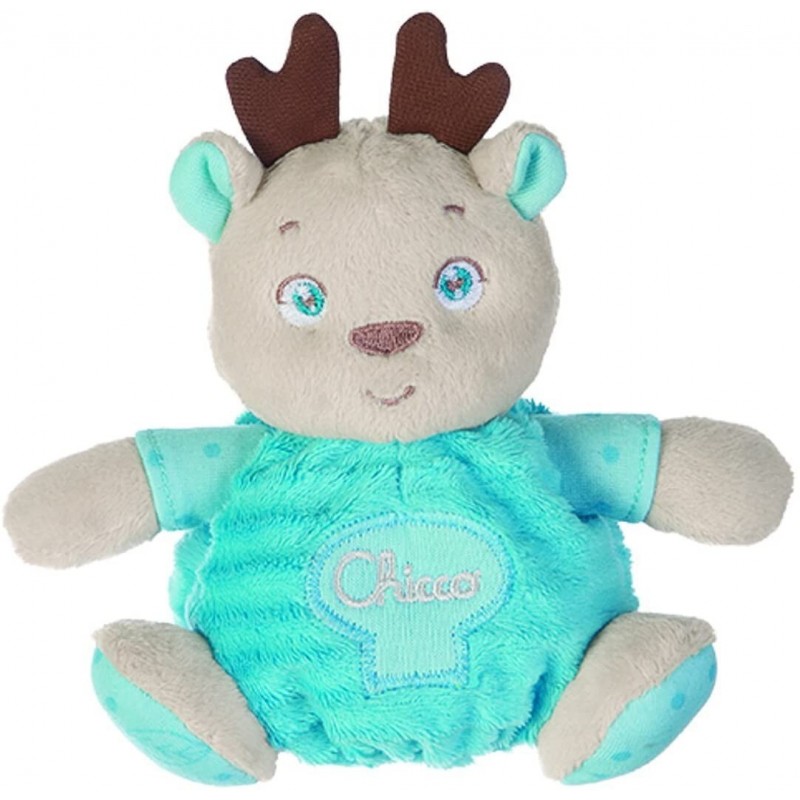 Chicco - Reno de peluche, color azul...