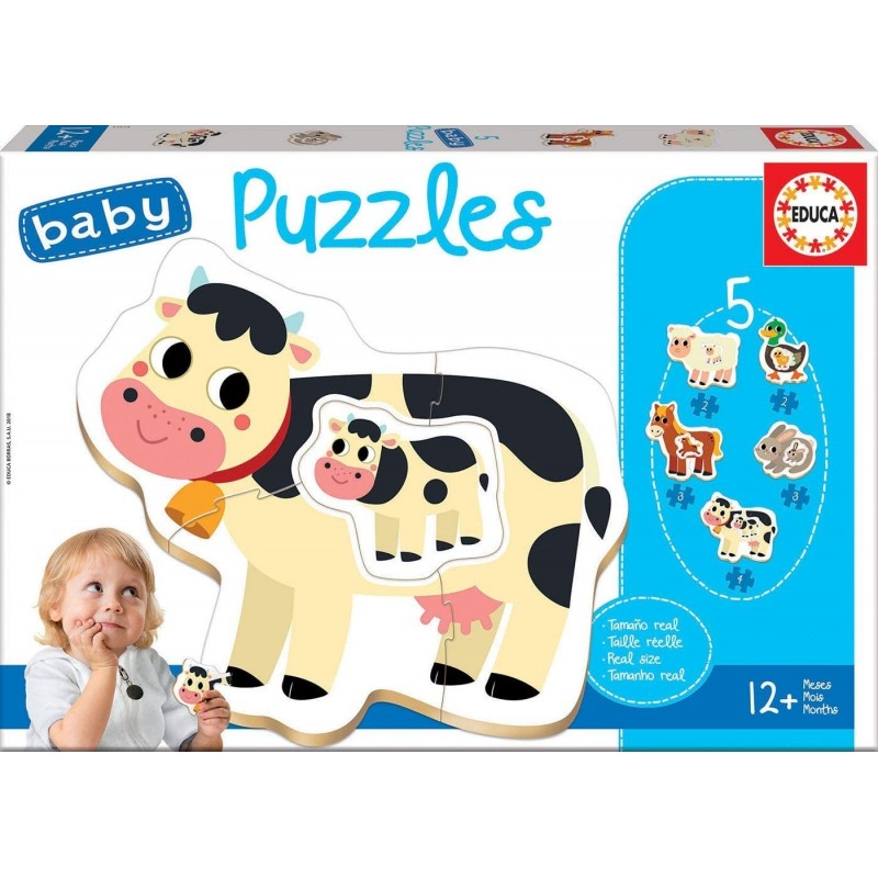 Educa - Baby Puzzles, puzzle infantil...