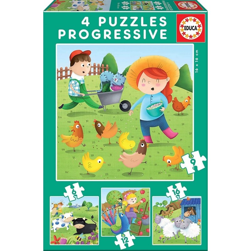 Educa - Puzzles Progresivos puzzle...