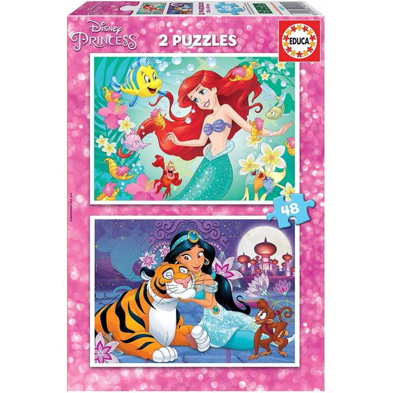 Educa Borrás 2 puzzles infantiles, 48...