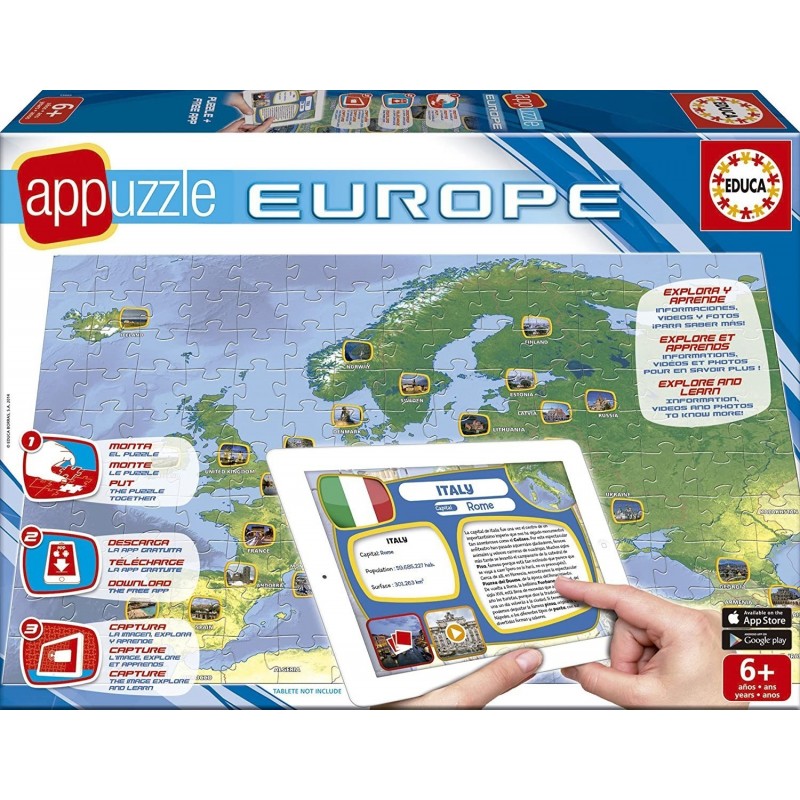 Puzzles Educa - Appuzzle Europa de...