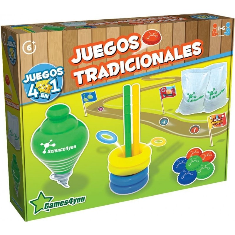 Science4you-Juegos Tradicionales,...