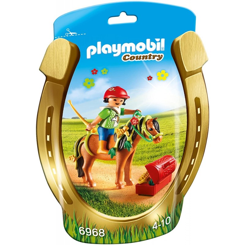 PLAYMOBIL Granja de Ponis - Jinete...