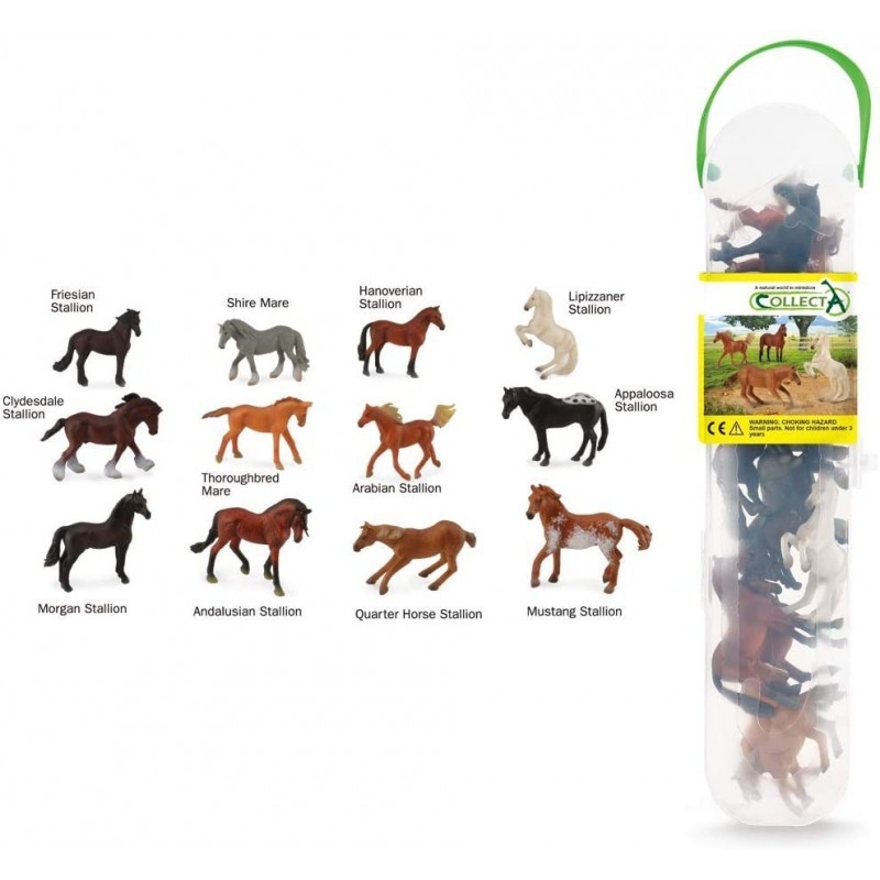 Collecta - Box De Caballos Minis -...