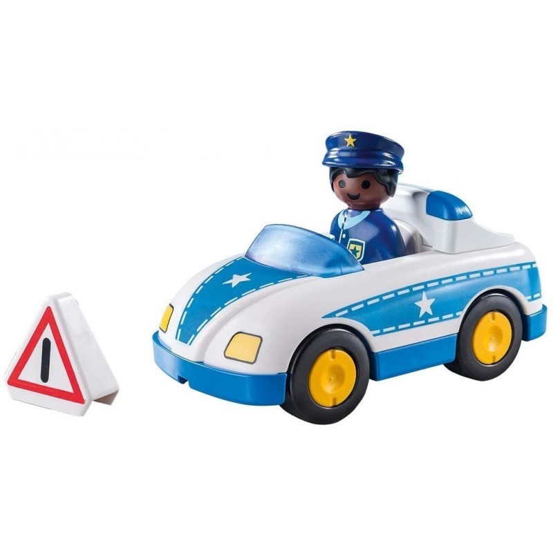 PLAYMOBIL- 1.2.3 Coche de Policía...